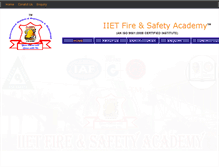 Tablet Screenshot of iietindia.com